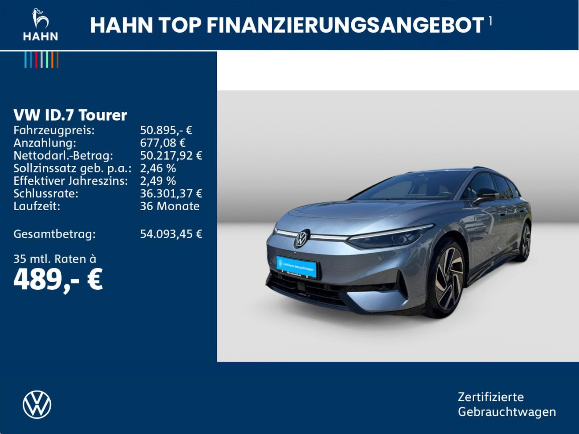 Volkswagen ID.7 Tourer Pro S