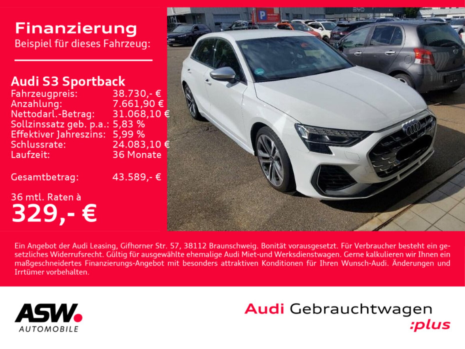 Audi S3 Sportback – Bild 2