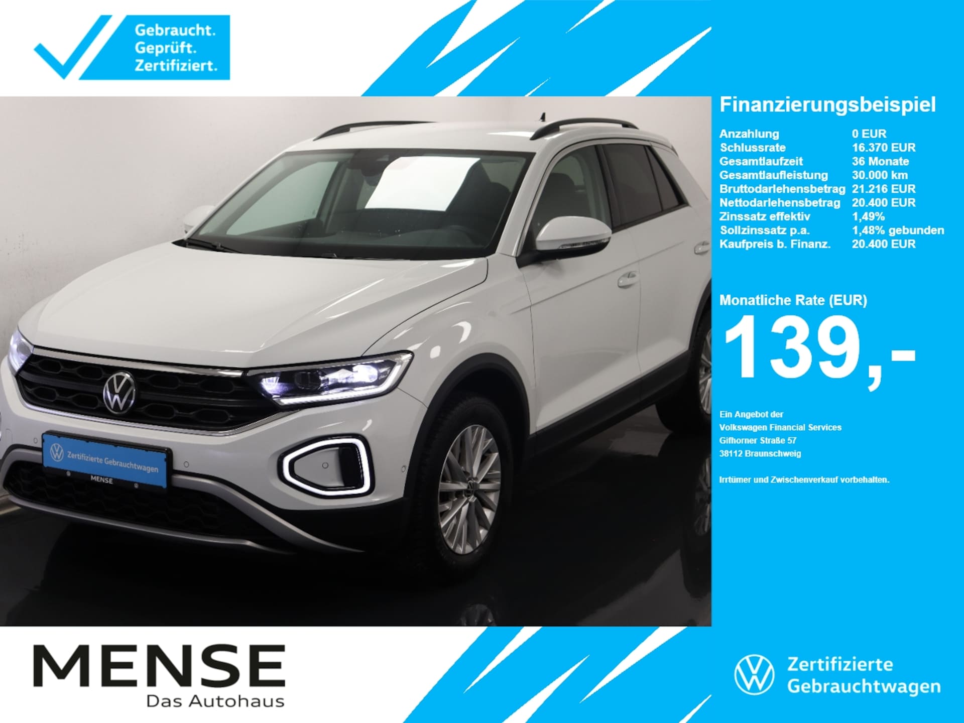 Volkswagen T-Roc Life