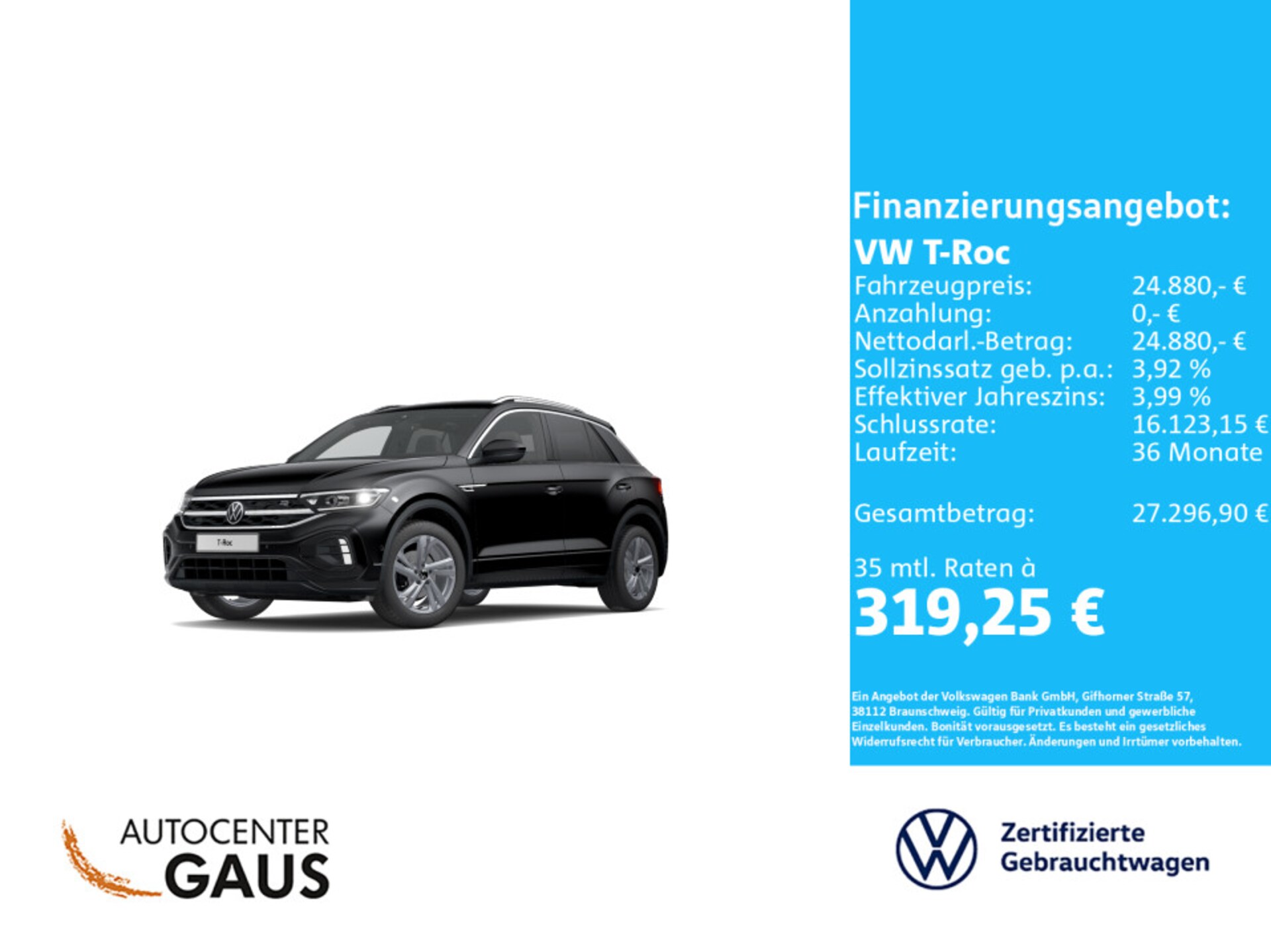 Volkswagen T-Roc R-Line