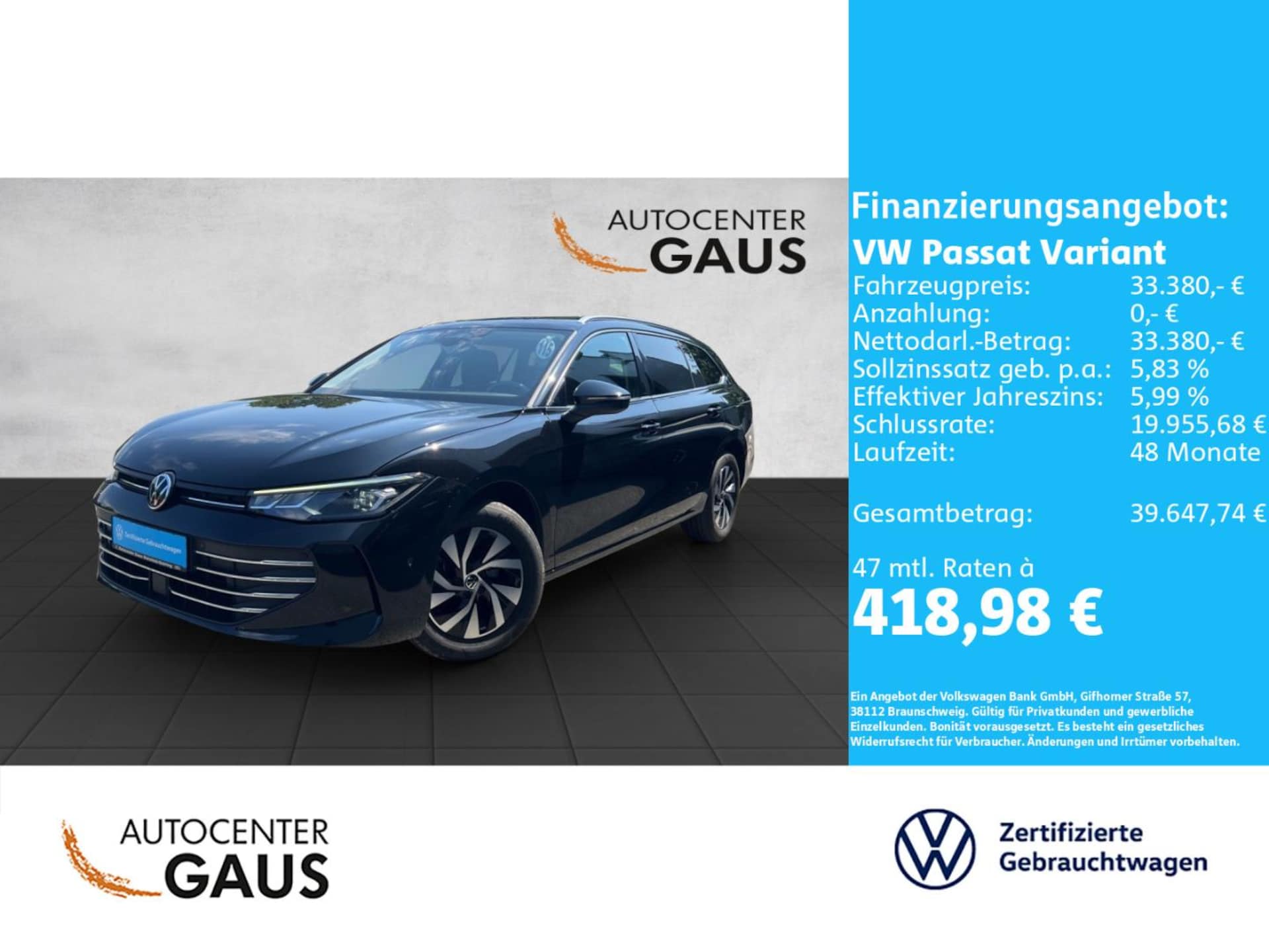 Volkswagen Passat Business