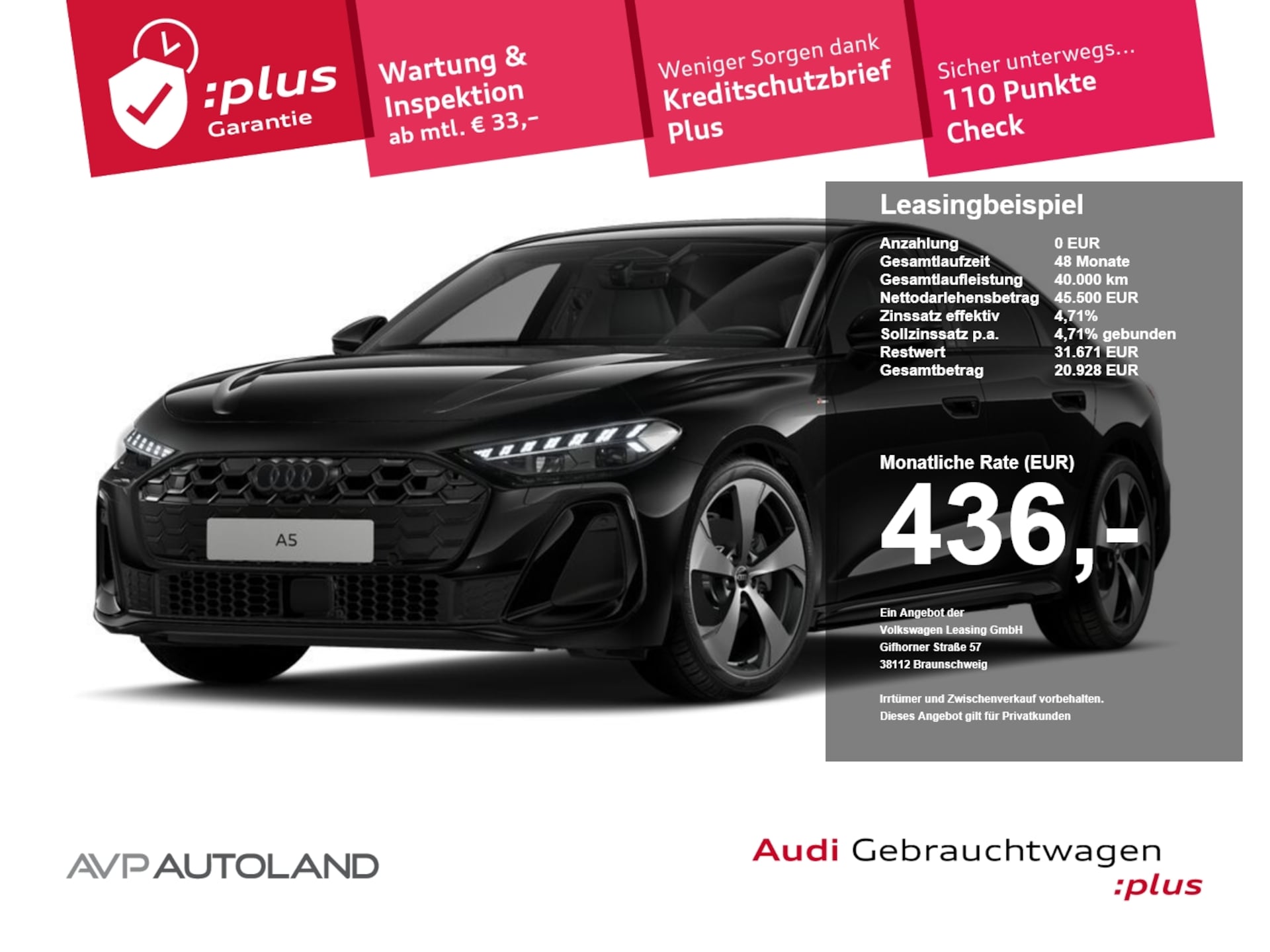 Audi A5 Limousine