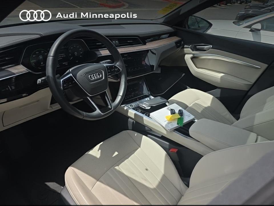 Used 2024 Audi Q8 Sportback e-tron Premium Plus with VIN WA1CAAGE5RB065259 for sale in Minneapolis, MN