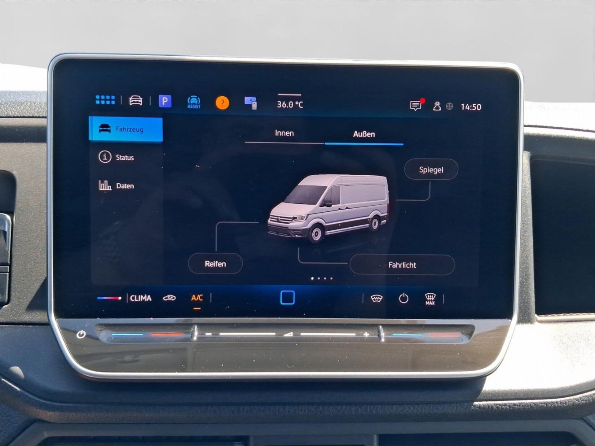 Volkswagen Crafter Kasten mittlerer Radstand