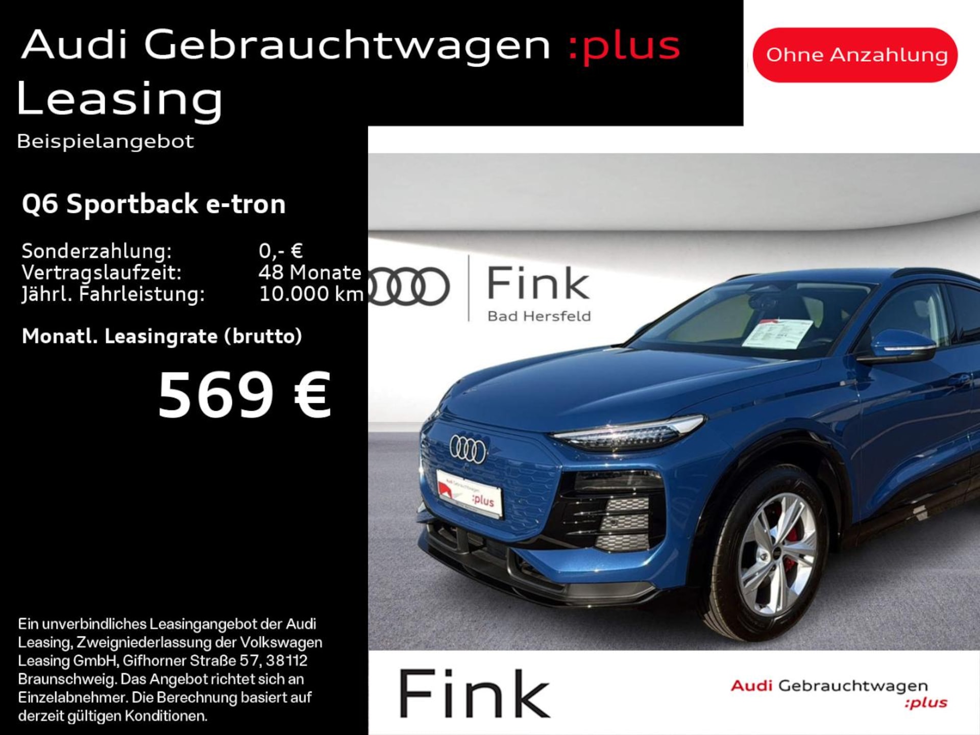 Audi Q6 Sportback e-tron