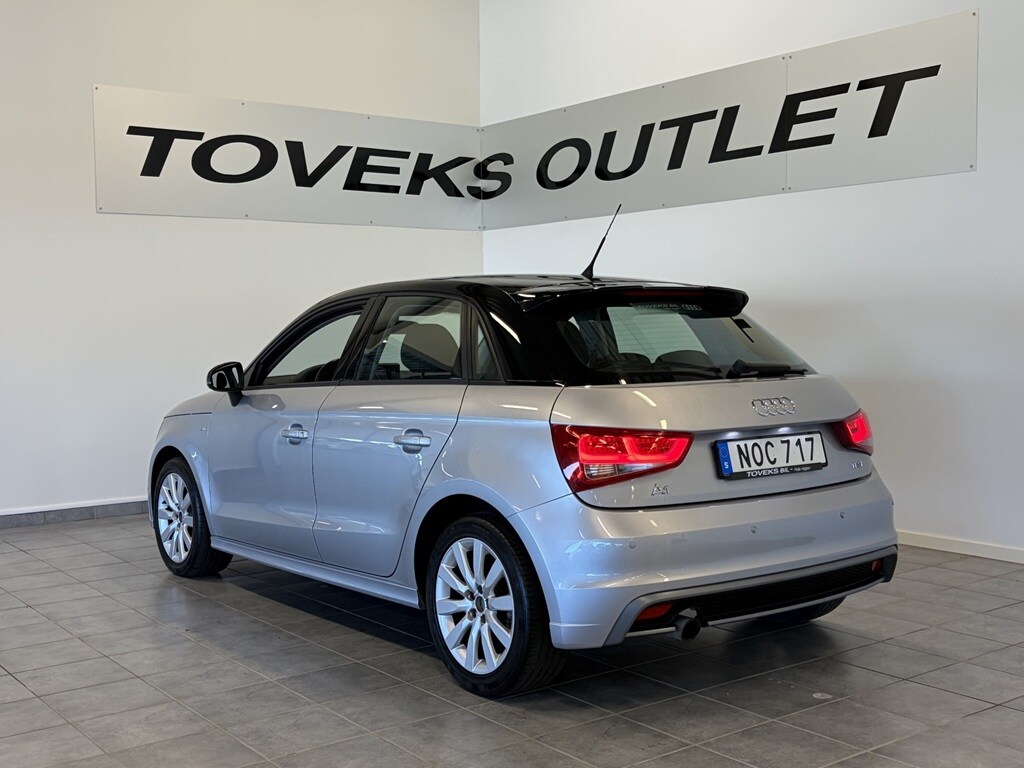 Bild som visar&nbsp;Audi A1 Sportback&nbsp;A1 1.2 TFSI 63(86) kW(hk) 5-växlad - för mer information kontakta din Audi Partner