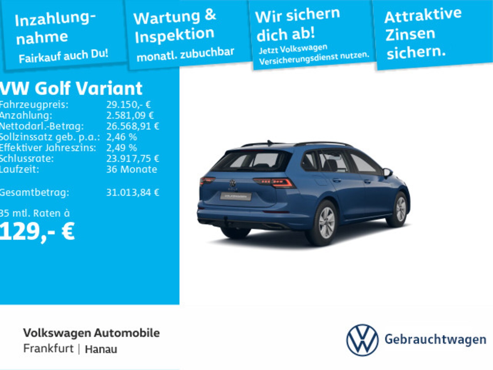 Volkswagen Golf Variant – Bild 2