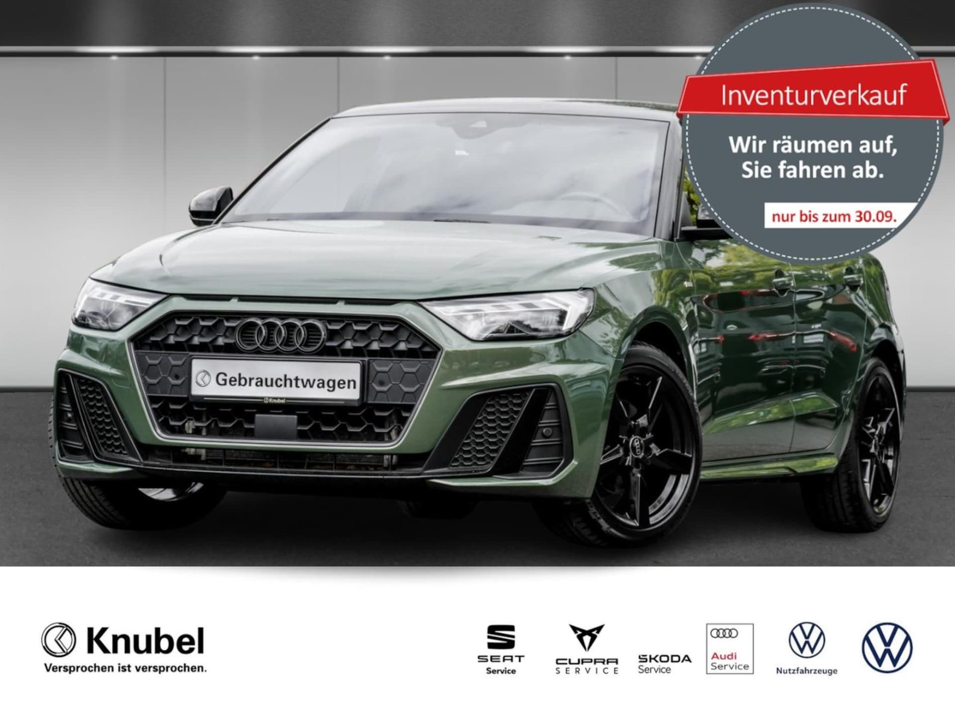 Audi A1 Sportback 2024 — S line 30 TFSI 81 kW (110 PS) S tronic A1 Sportback S line 30 TFSI S tronic LED Navi+ ...