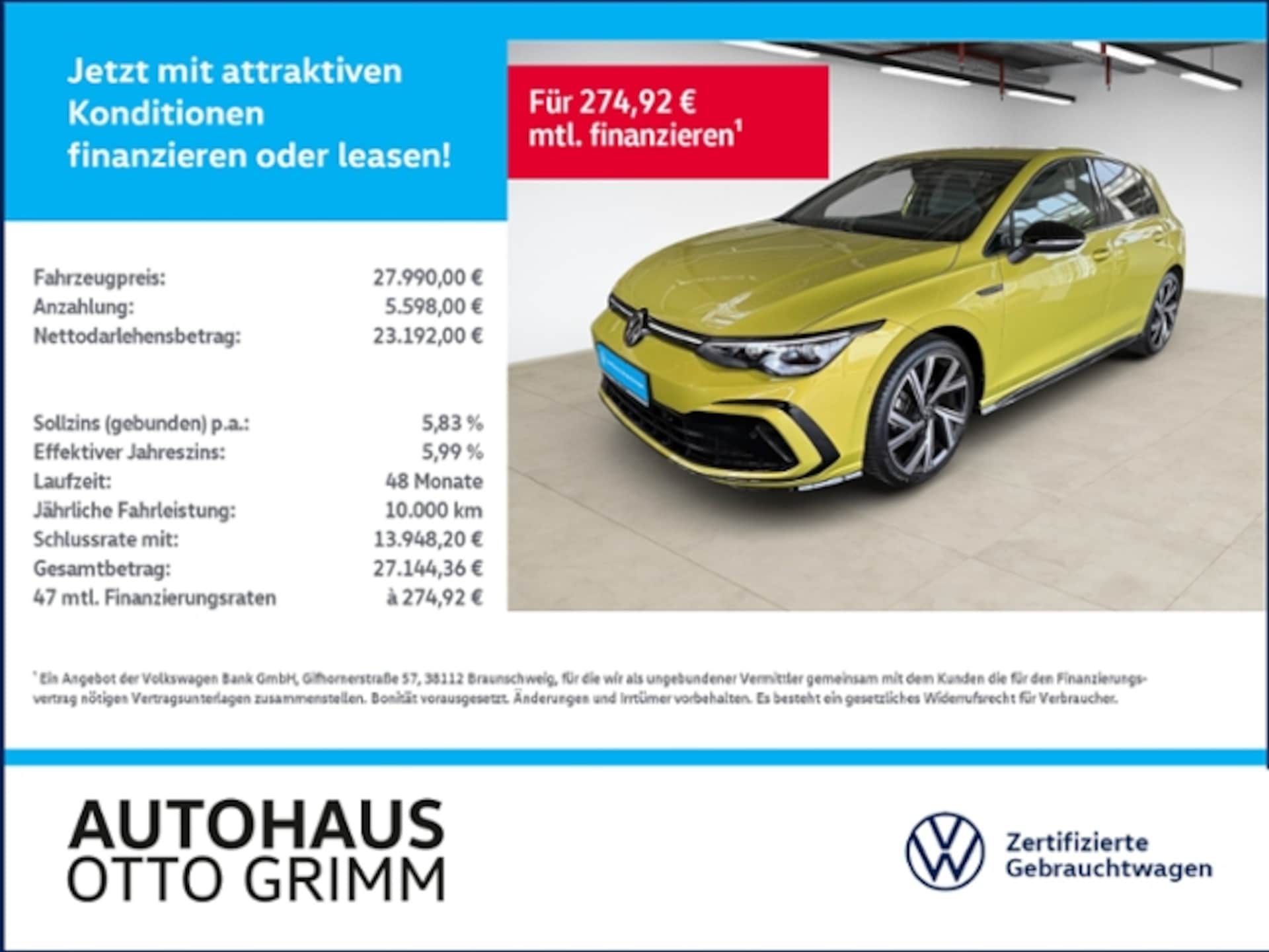 Volkswagen Golf R-Line