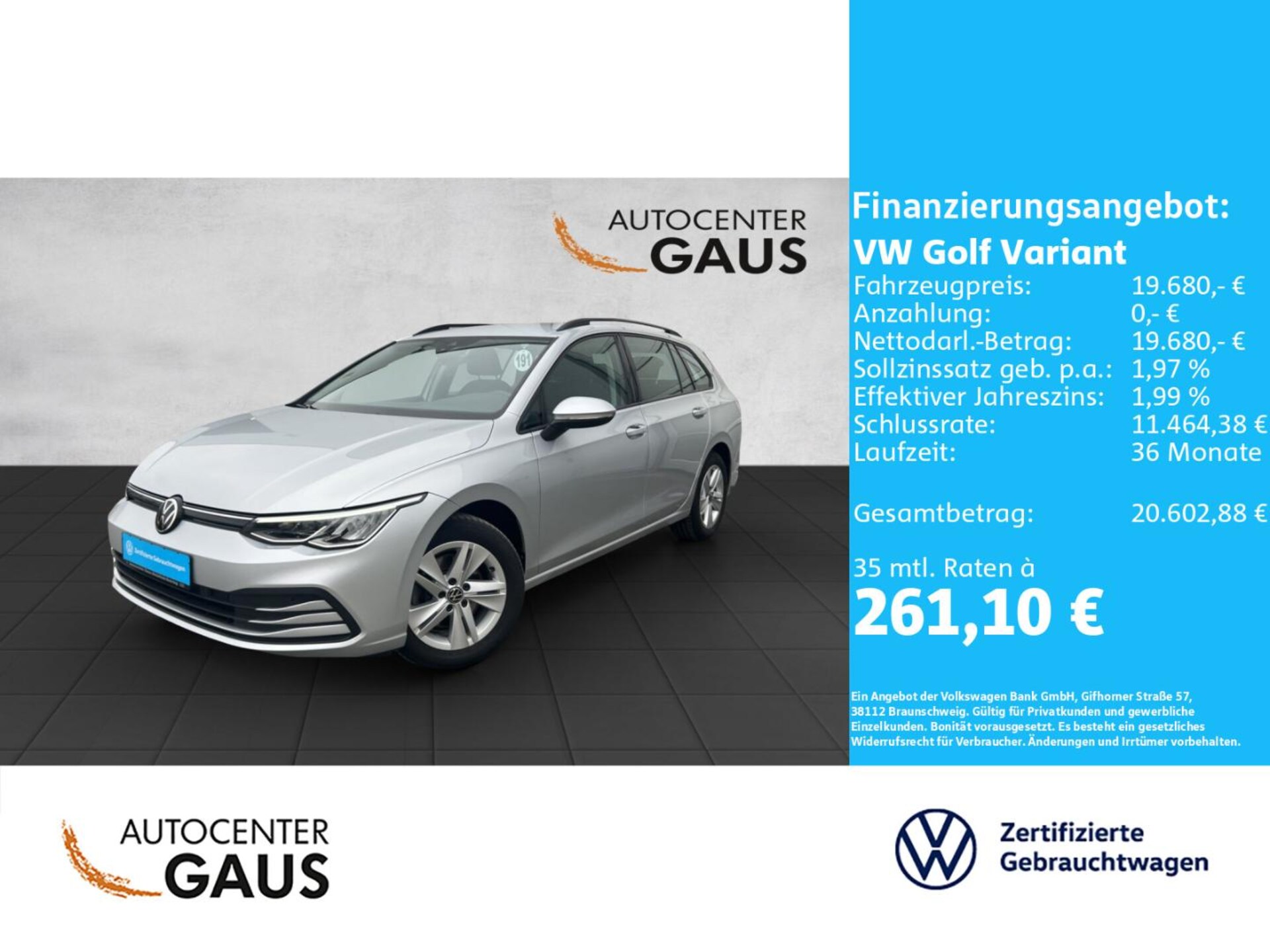 Volkswagen Golf Variant Life
