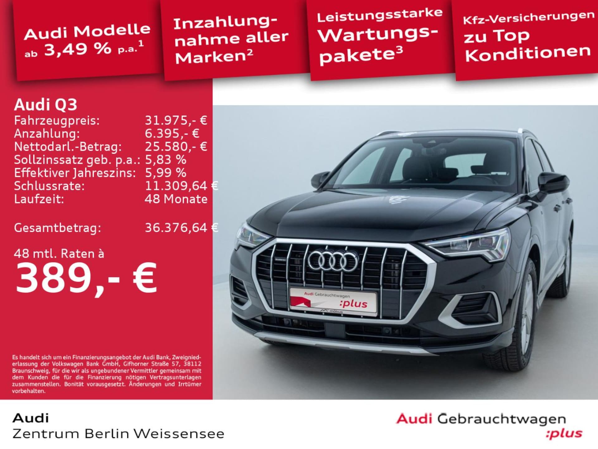 Audi Q3 SUV advanced