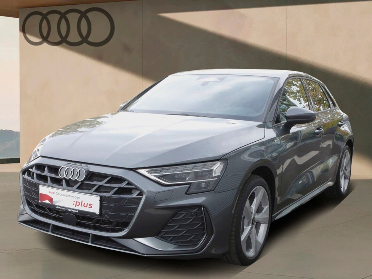 Bild über Audi A3 Sportback S line TFSI quattro 150 kW S tronic - für weitere Informationen kontaktieren Sie den Audi Partner
