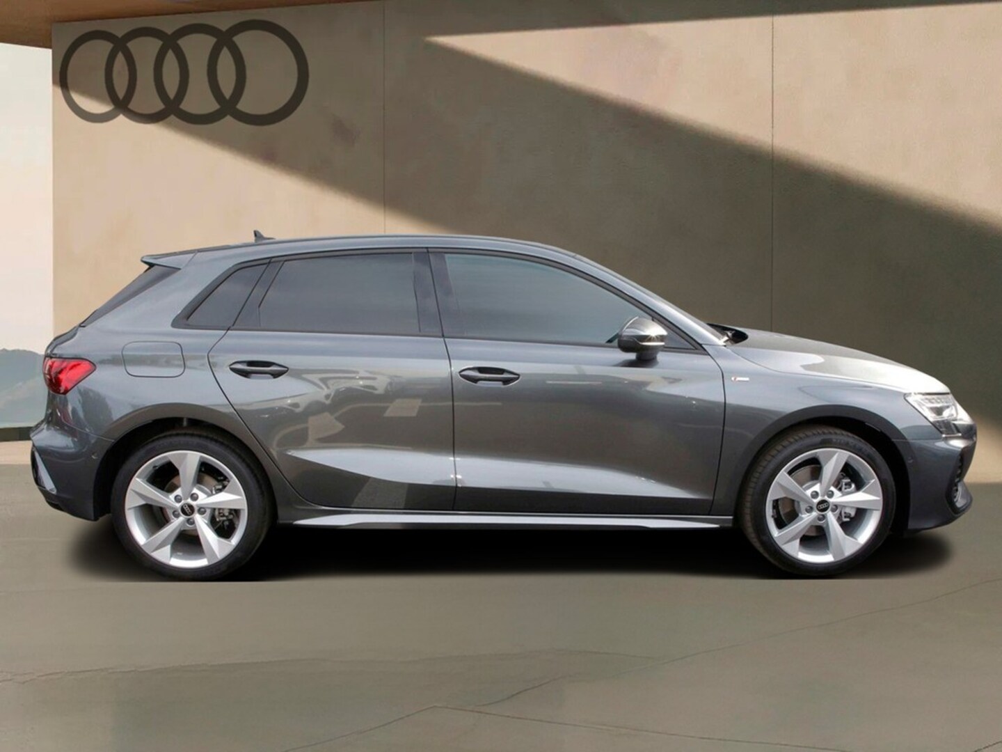 Bild über Audi A3 Sportback S line TFSI quattro 150 kW S tronic - für weitere Informationen kontaktieren Sie den Audi Partner