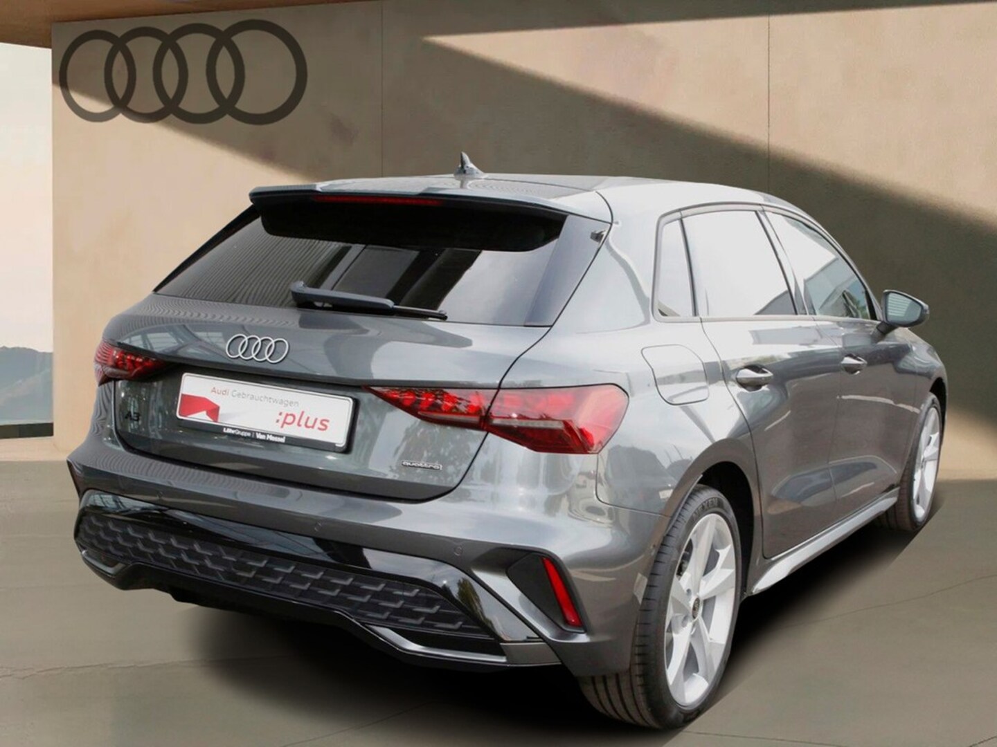 Bild über Audi A3 Sportback S line TFSI quattro 150 kW S tronic - für weitere Informationen kontaktieren Sie den Audi Partner