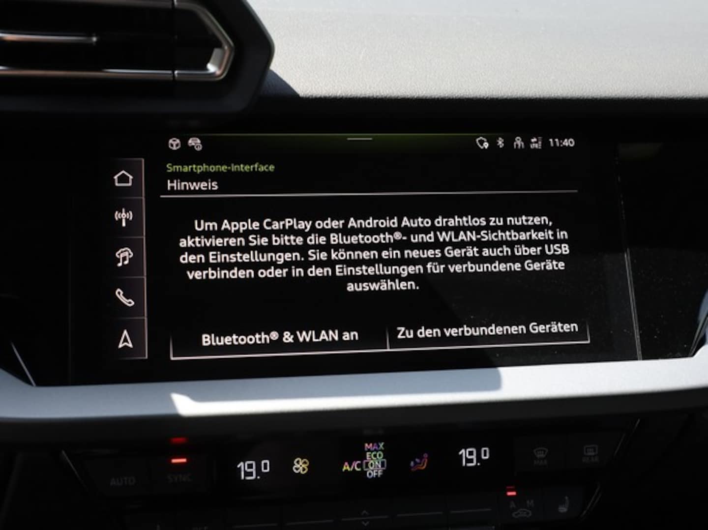 Bild über Audi A3 Limousine advanced 35 TDI S tronic - für weitere Informationen kontaktieren Sie den Audi Partner