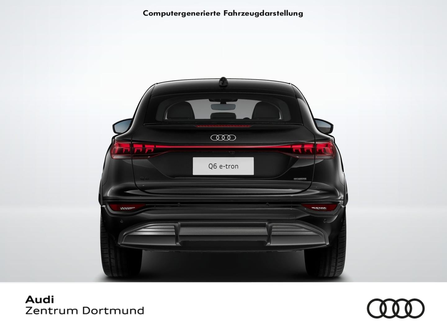 Bild über Audi Q6 Sportback e-tron e-tron quattro - für weitere Informationen kontaktieren Sie den Audi Partner