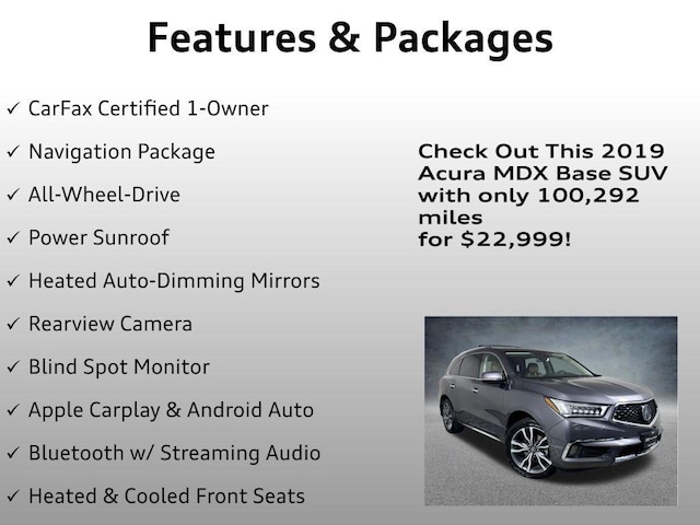 2019 Acura MDX