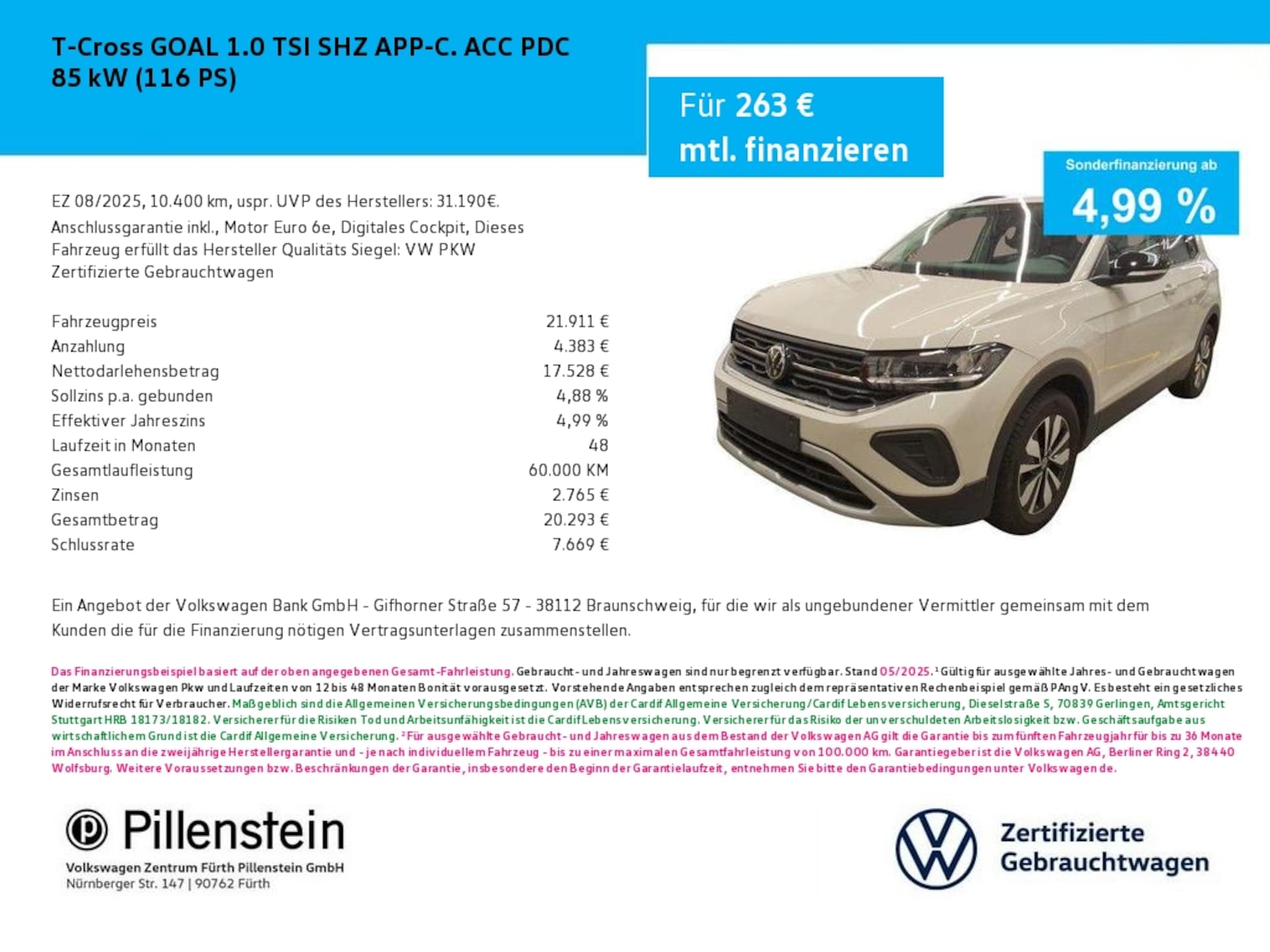 Volkswagen T-Cross 2025