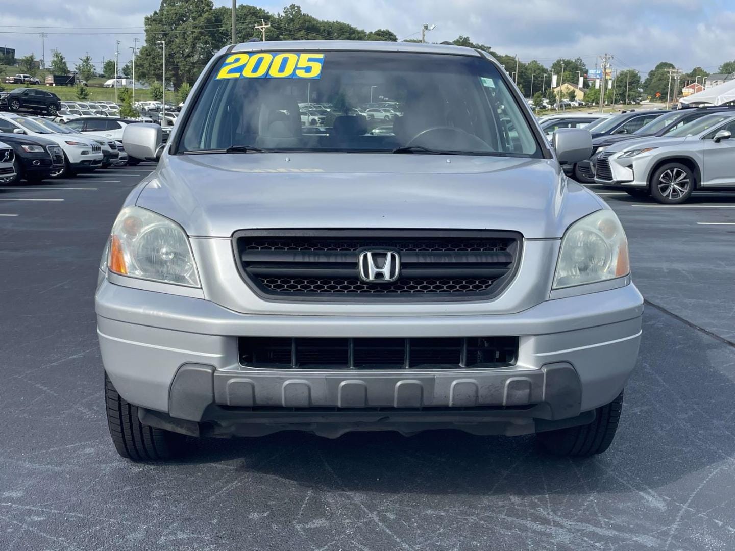 Used 2005 Honda Pilot EX with VIN 5FNYF18455B063666 for sale in Greenville, SC