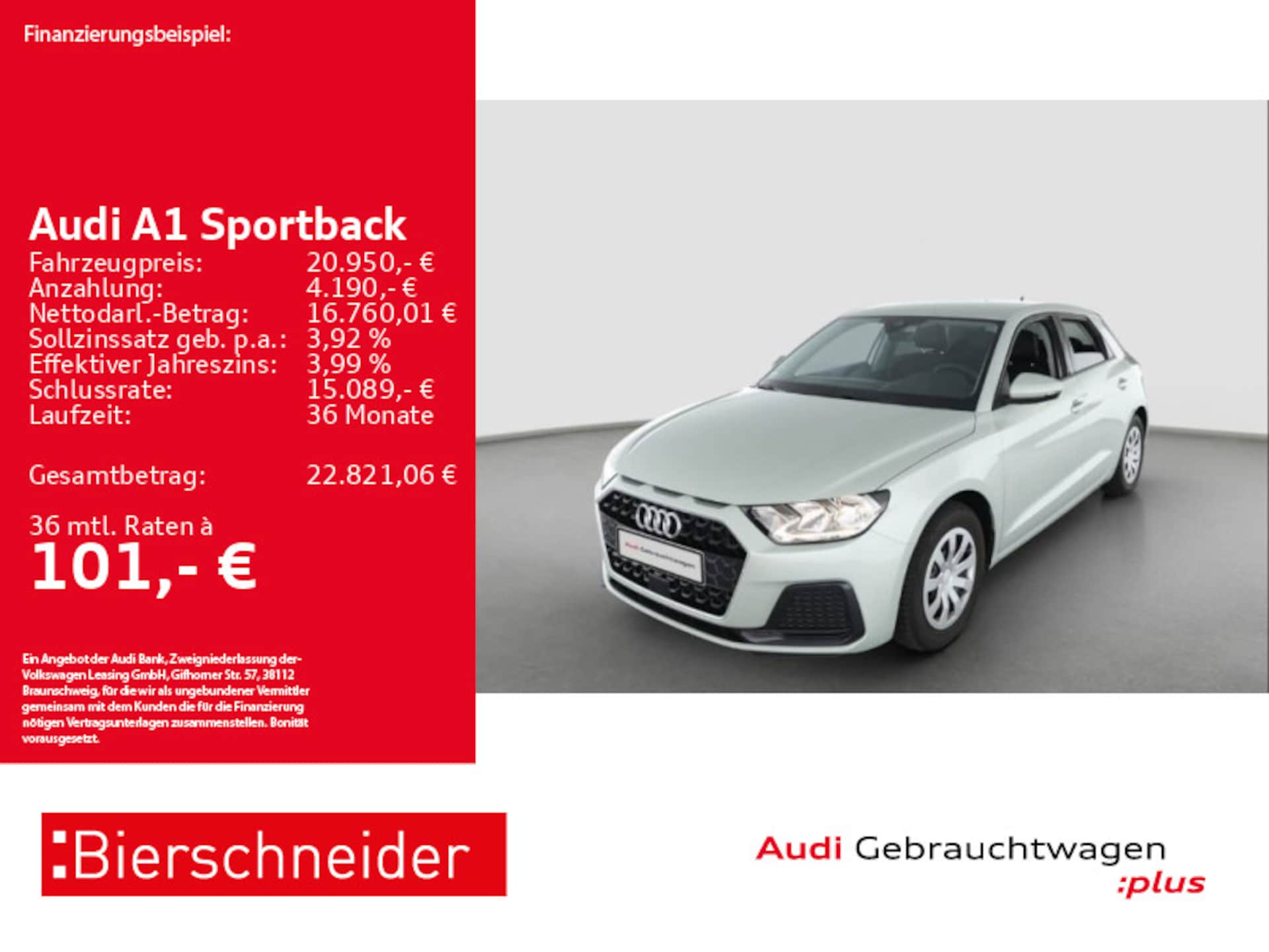 Audi A1 Sportback Advanced