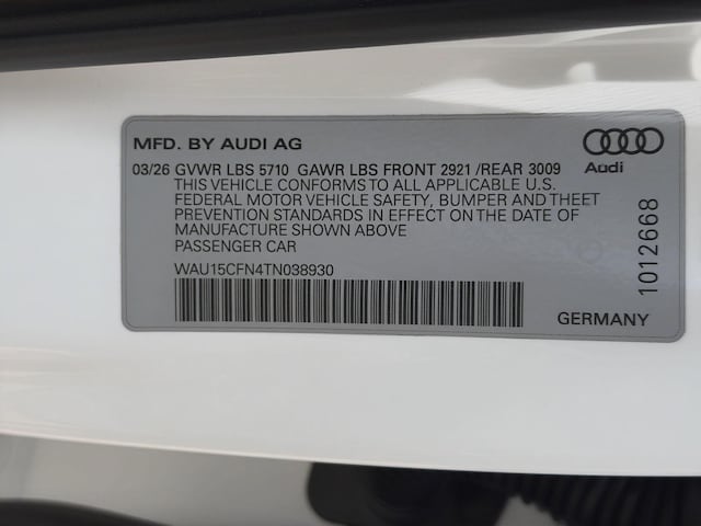 2026 Audi A6 Premium - Photo 27