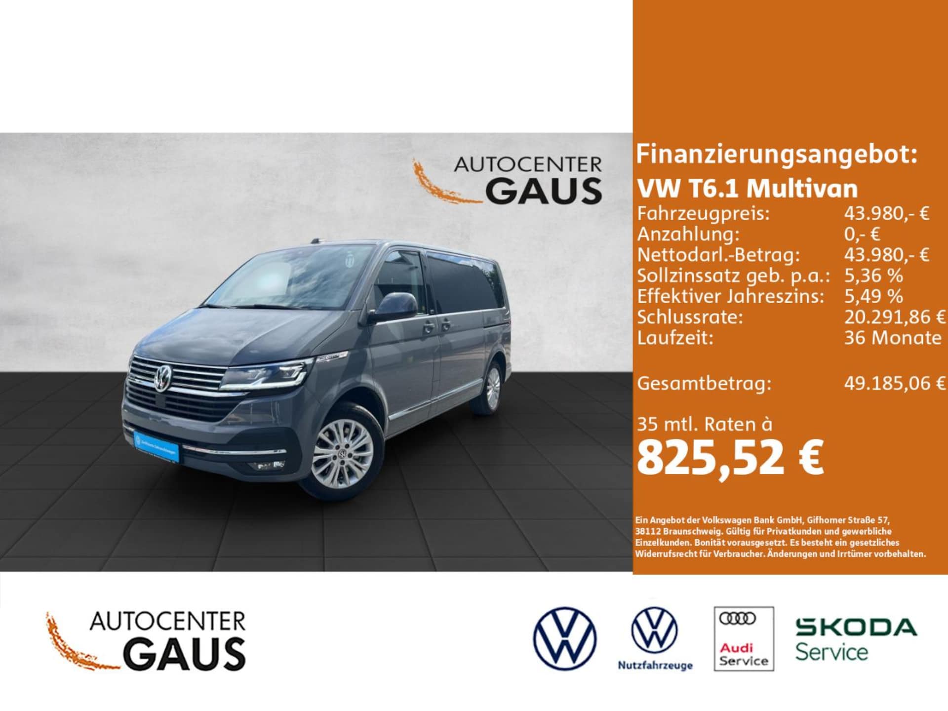 Volkswagen T6.1 Multivan Comfortline