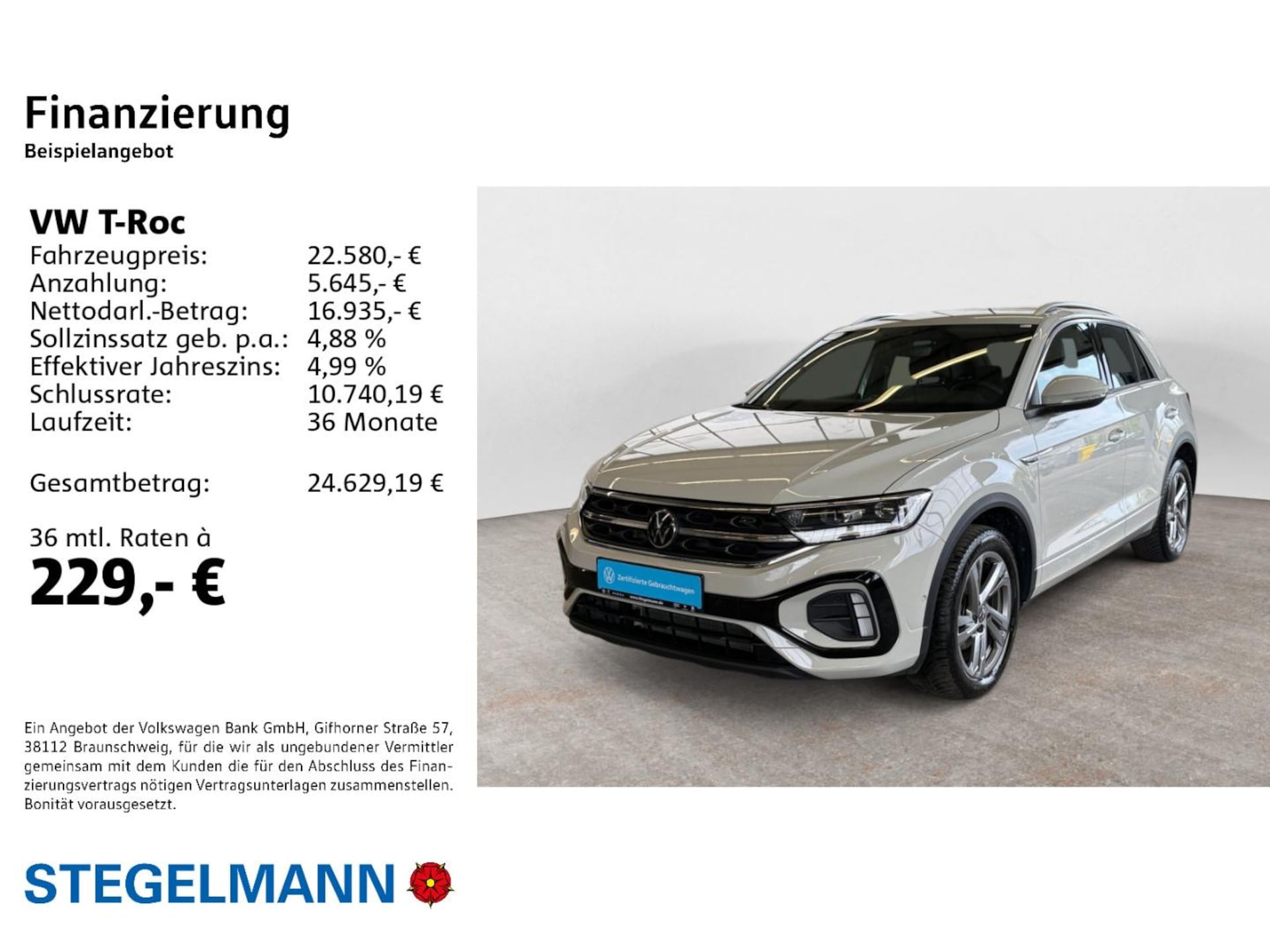 Volkswagen T-Roc R-Line