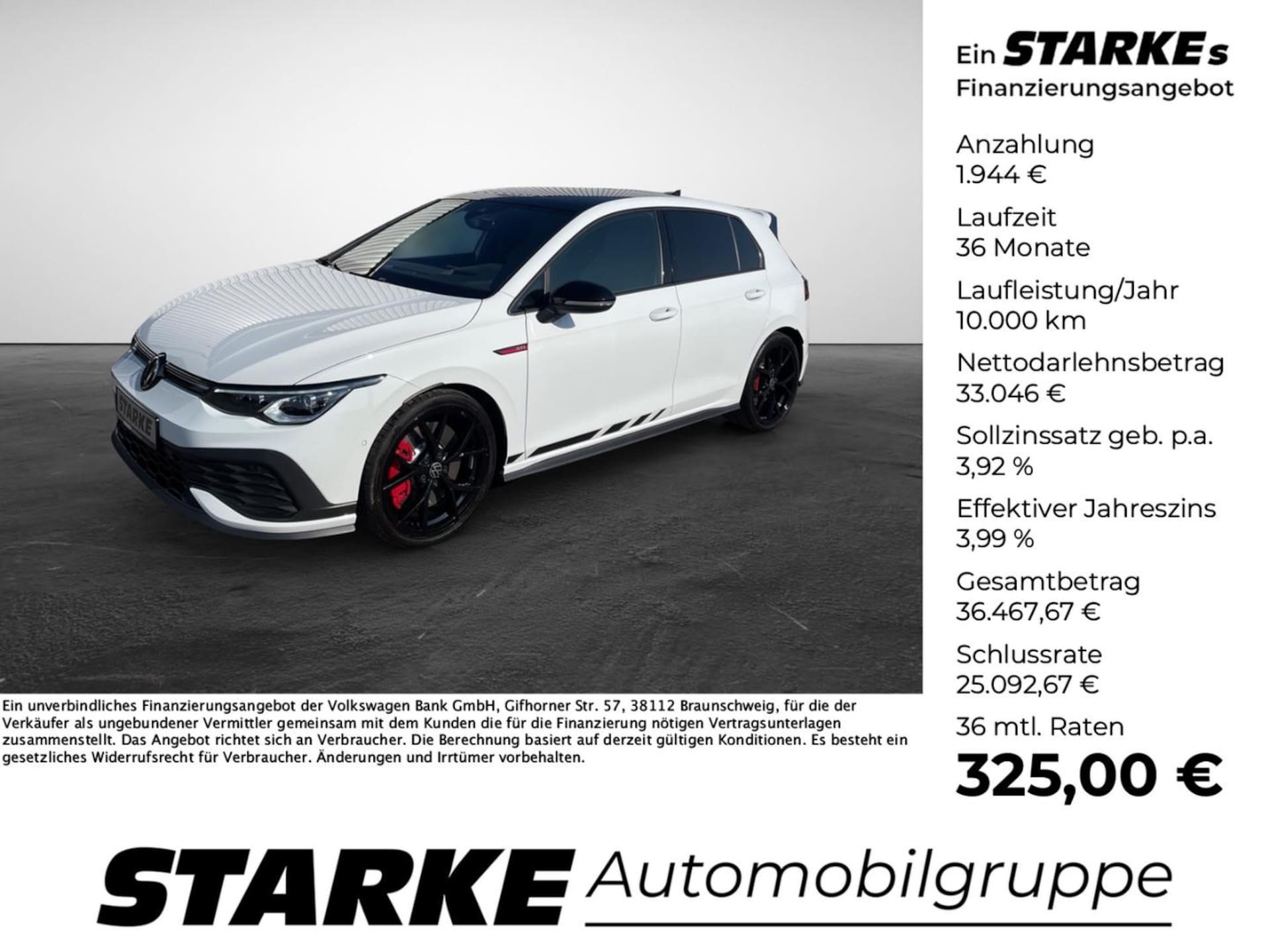 Volkswagen Golf GTI Clubsport