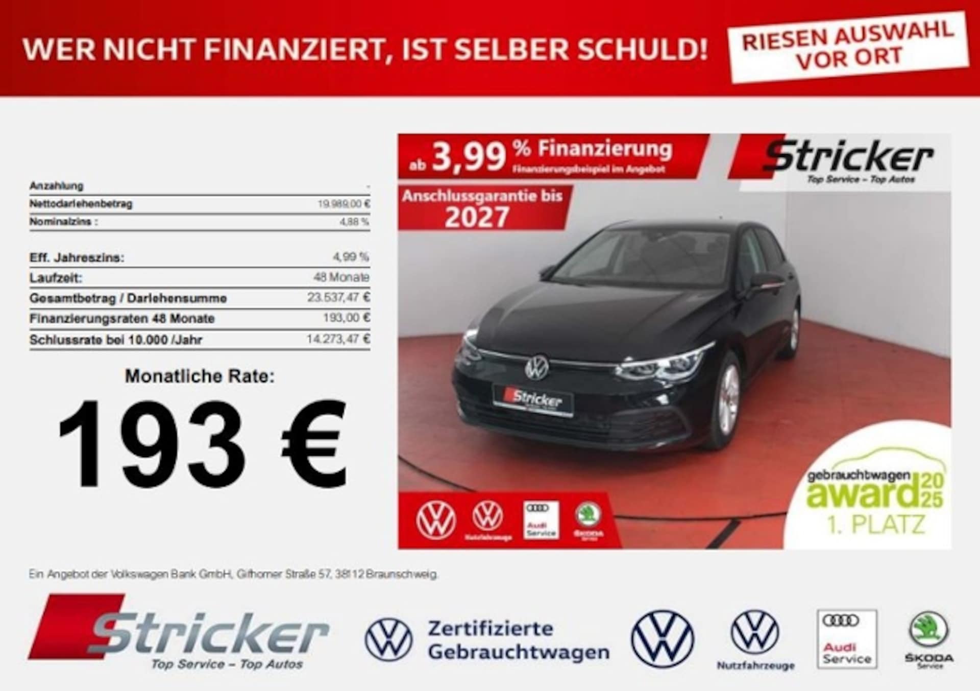 Volkswagen Golf Life