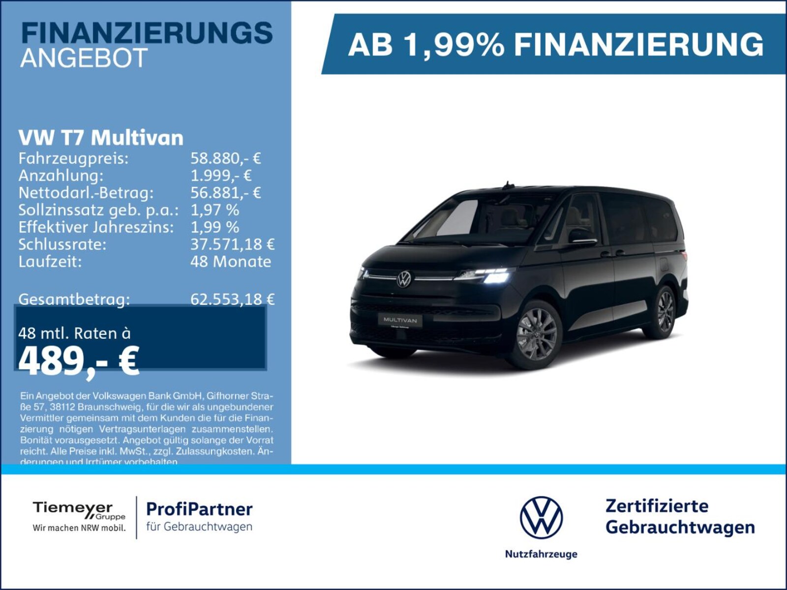Volkswagen Multivan Langversion