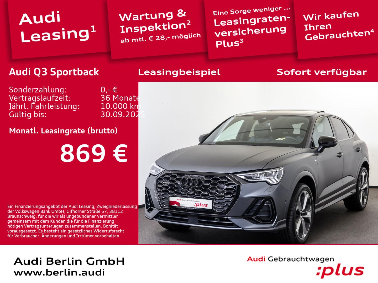 Image about Audi Q3 Sportback S line 45 TFSI quattro S tronic