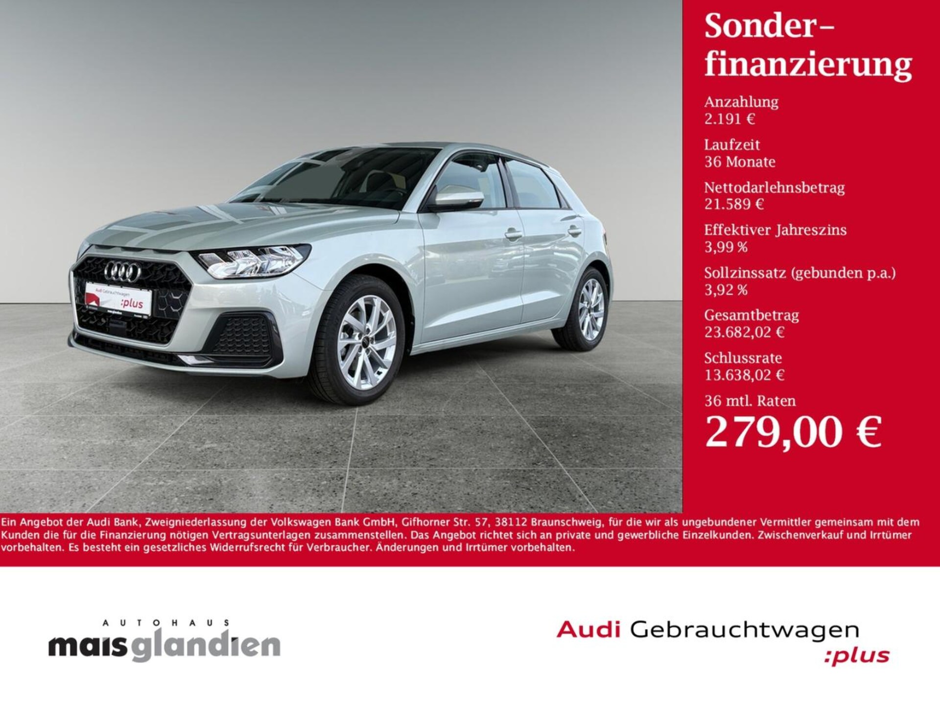 Audi A1 Sportback Advanced