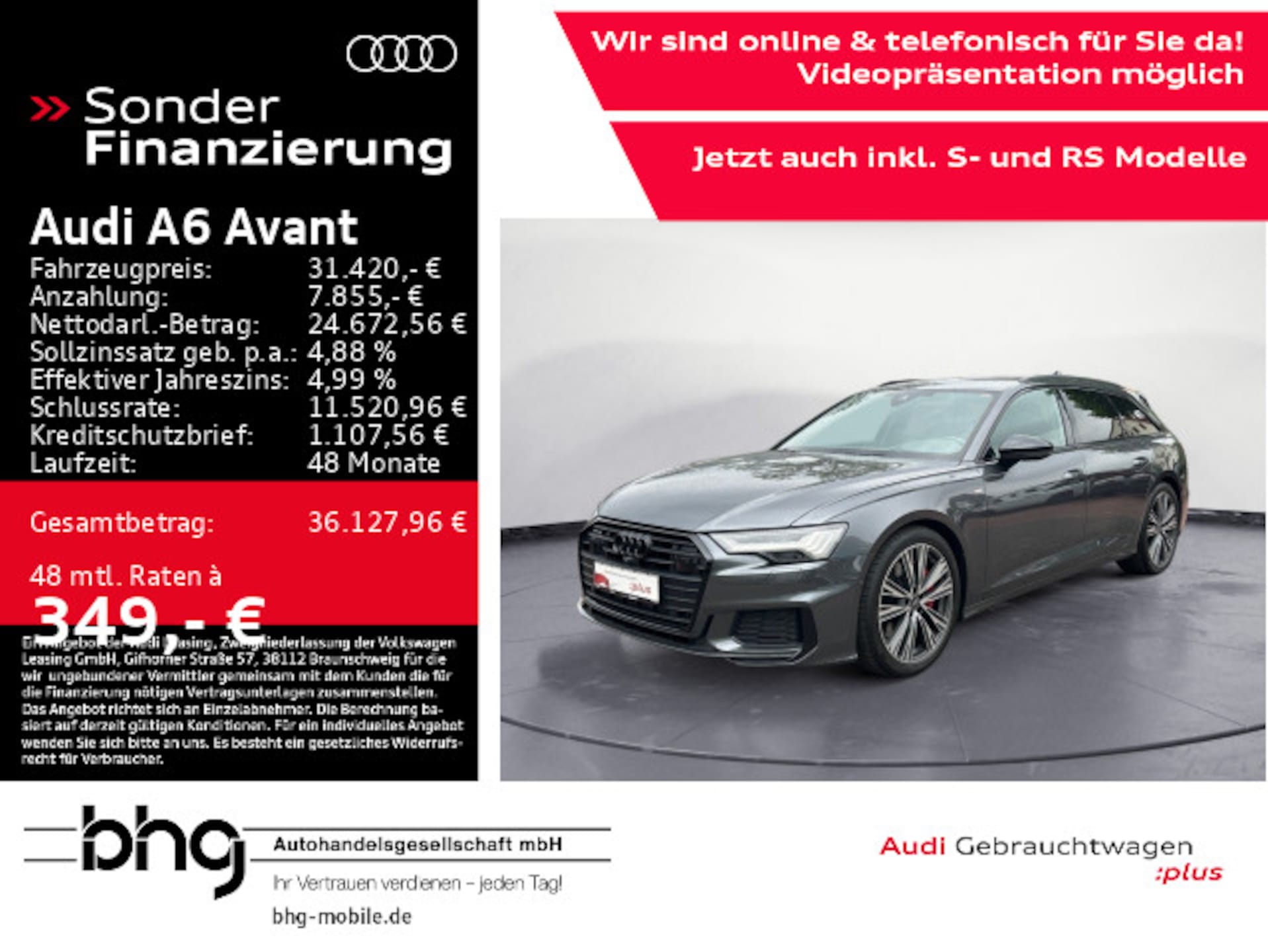 Audi A6 Avant TFSI e Sport