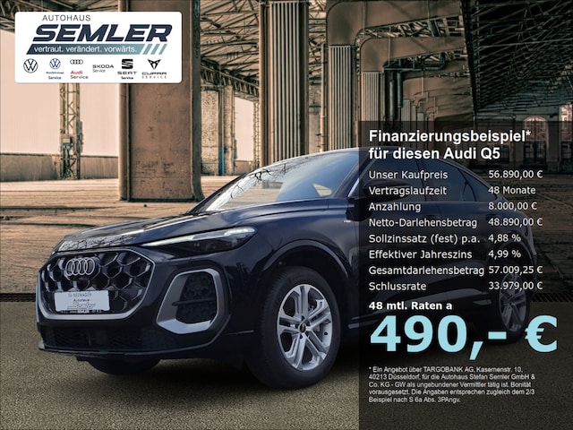 Audi Q5 Sportback TDI Quattro S-Line MATRIX SOUND NAVI (DA-AS-2426)