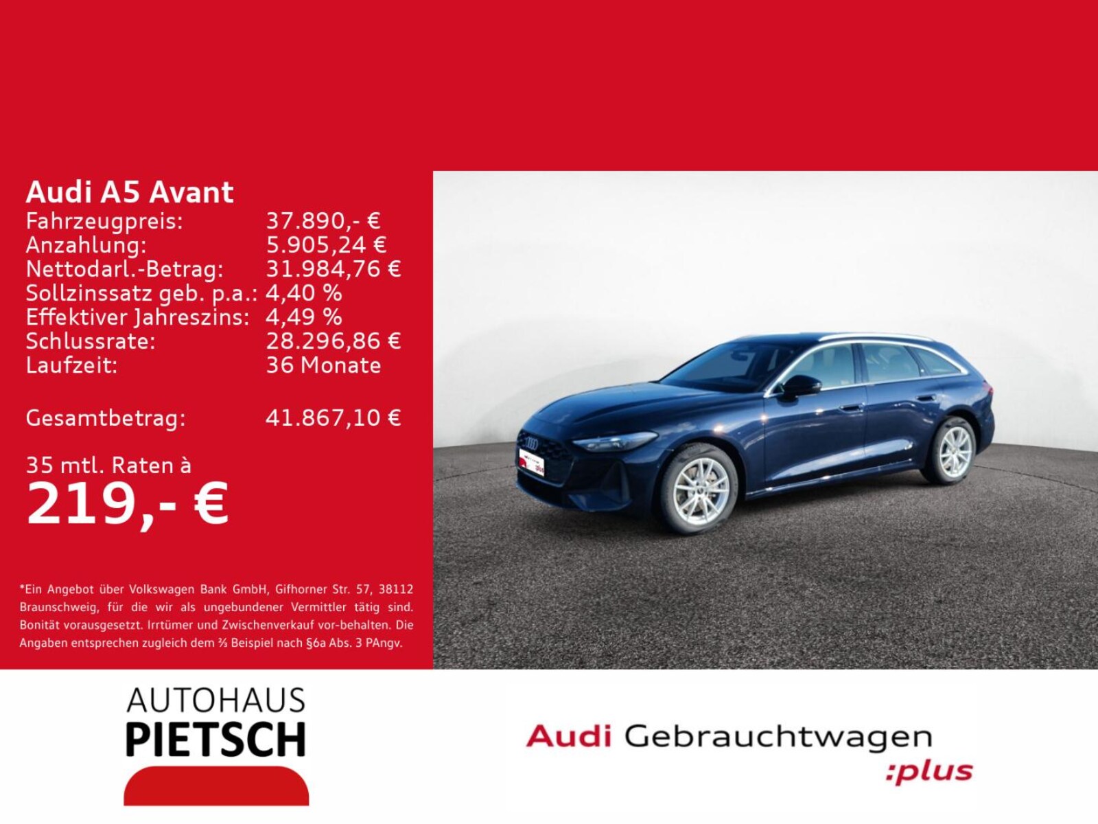 Audi A5 Avant – Bild 2