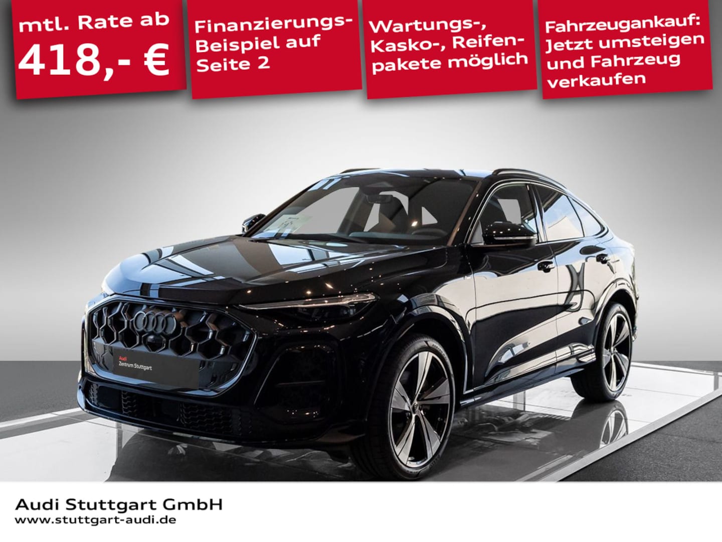 Bild über Audi Q5 Sportback TDI quattro 150 kW S tronic - für weitere Informationen kontaktieren Sie den Audi Partner