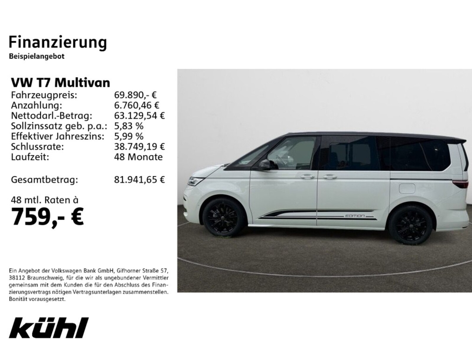 Volkswagen Multivan Langversion – Bild 2