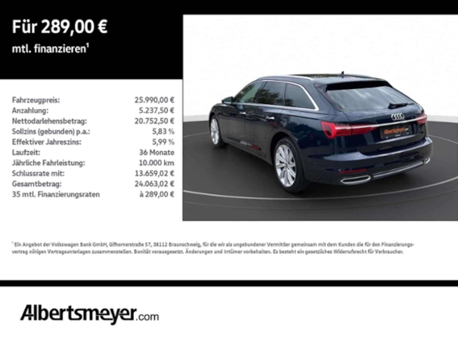 Audi A6 Avant Design