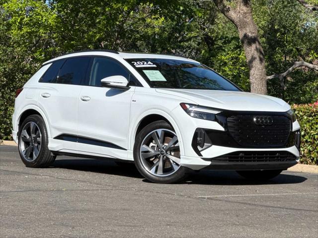 Certified 2024 Audi Q4 e-tron Premium Plus with VIN WA1LUBFZ0RP058868 for sale in Rocklin, CA