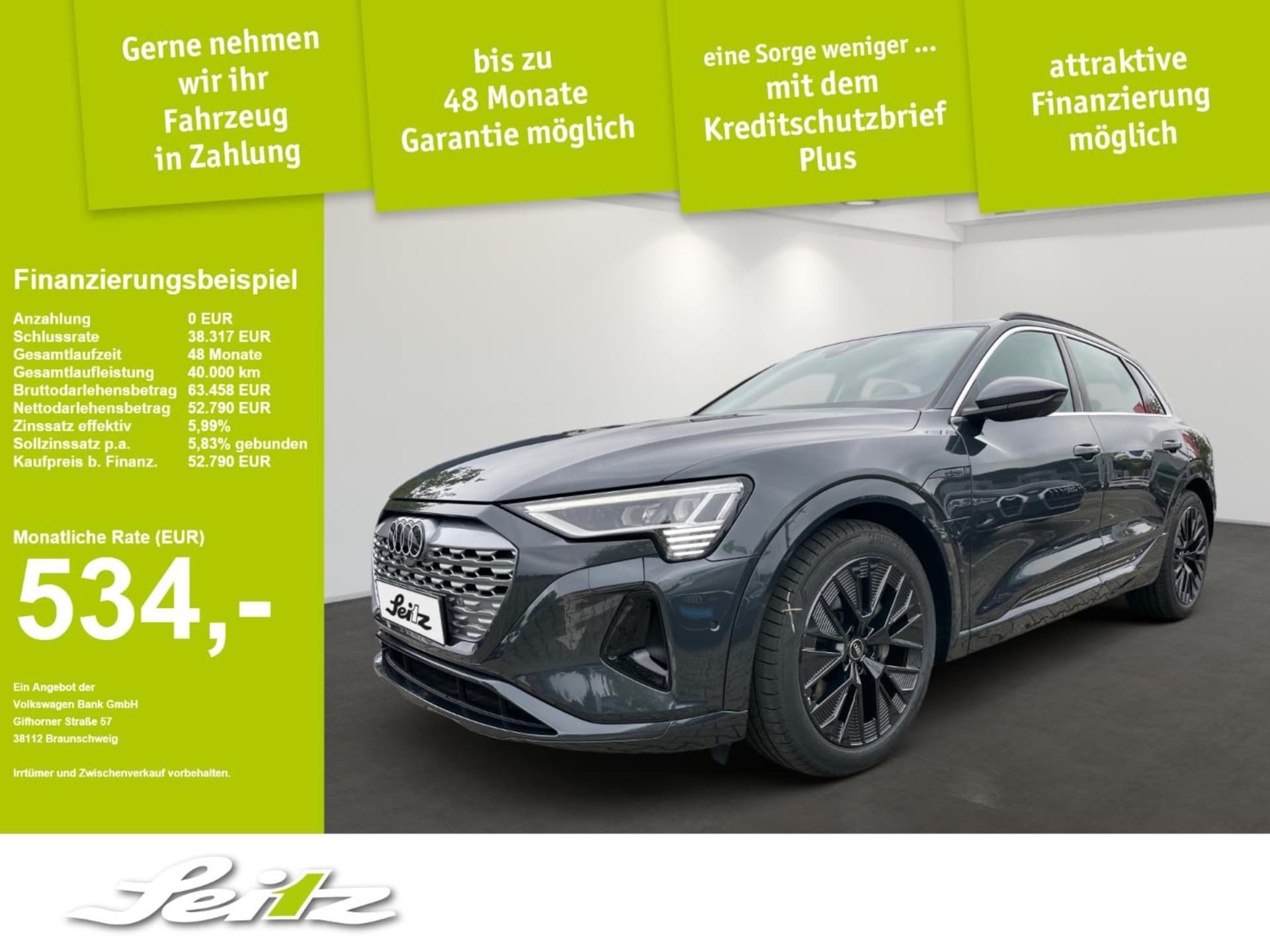 Audi Q8 e-tron Advanced