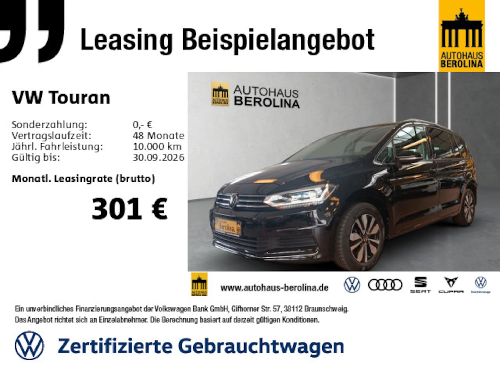 Volkswagen Touran Comfortline
