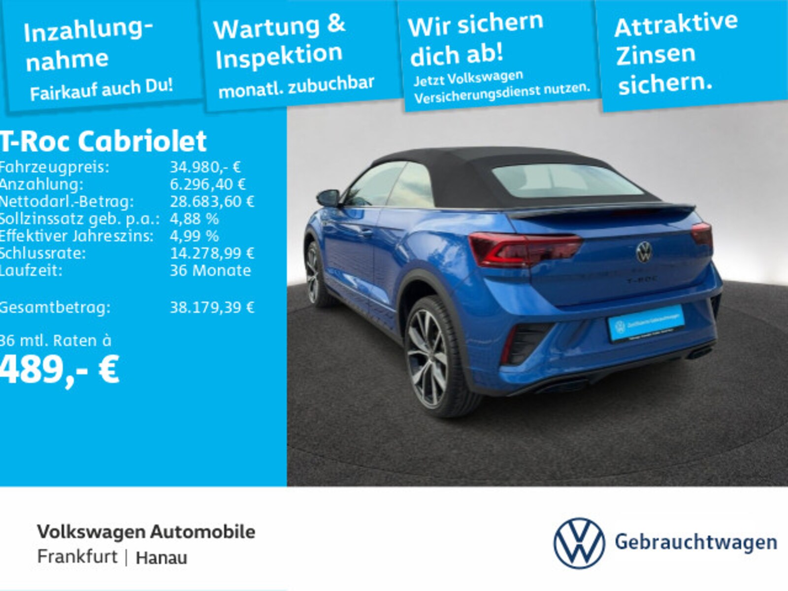 Volkswagen T-Roc Cabriolet – Bild 2