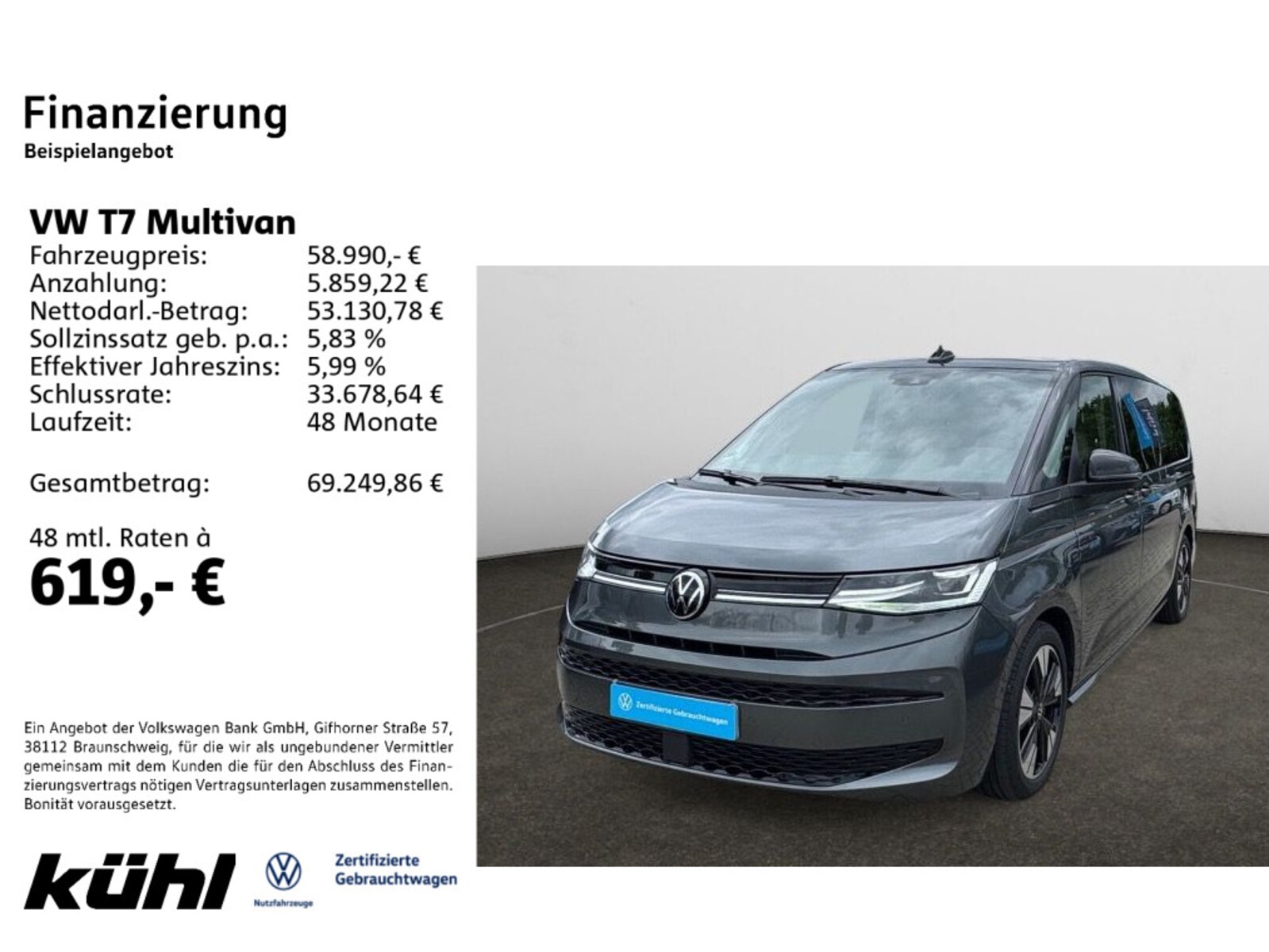 Volkswagen Multivan Langversion