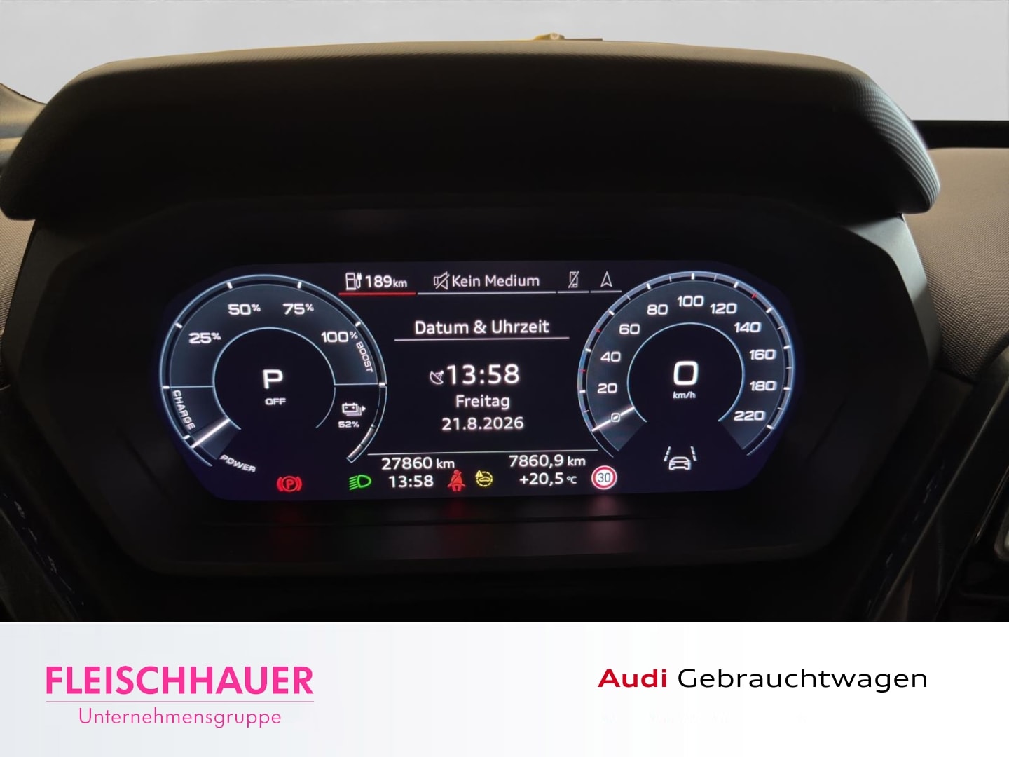 Bild über Audi Q4 Sportback e-tron 50 e-tron quattro - für weitere Informationen kontaktieren Sie den Audi Partner