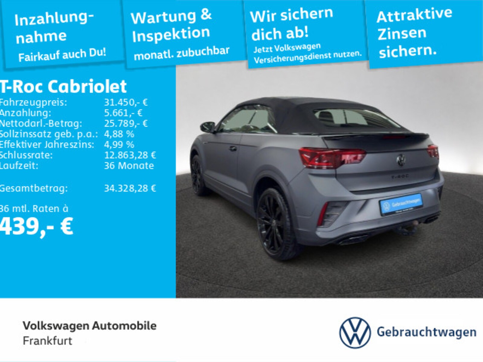Volkswagen T-Roc Cabriolet – Bild 2