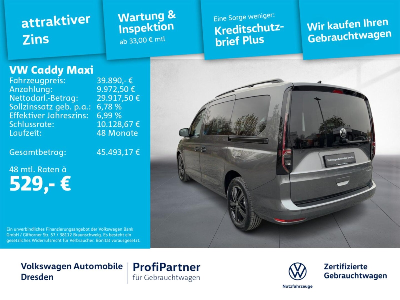Volkswagen Caddy Maxi – Bild 2