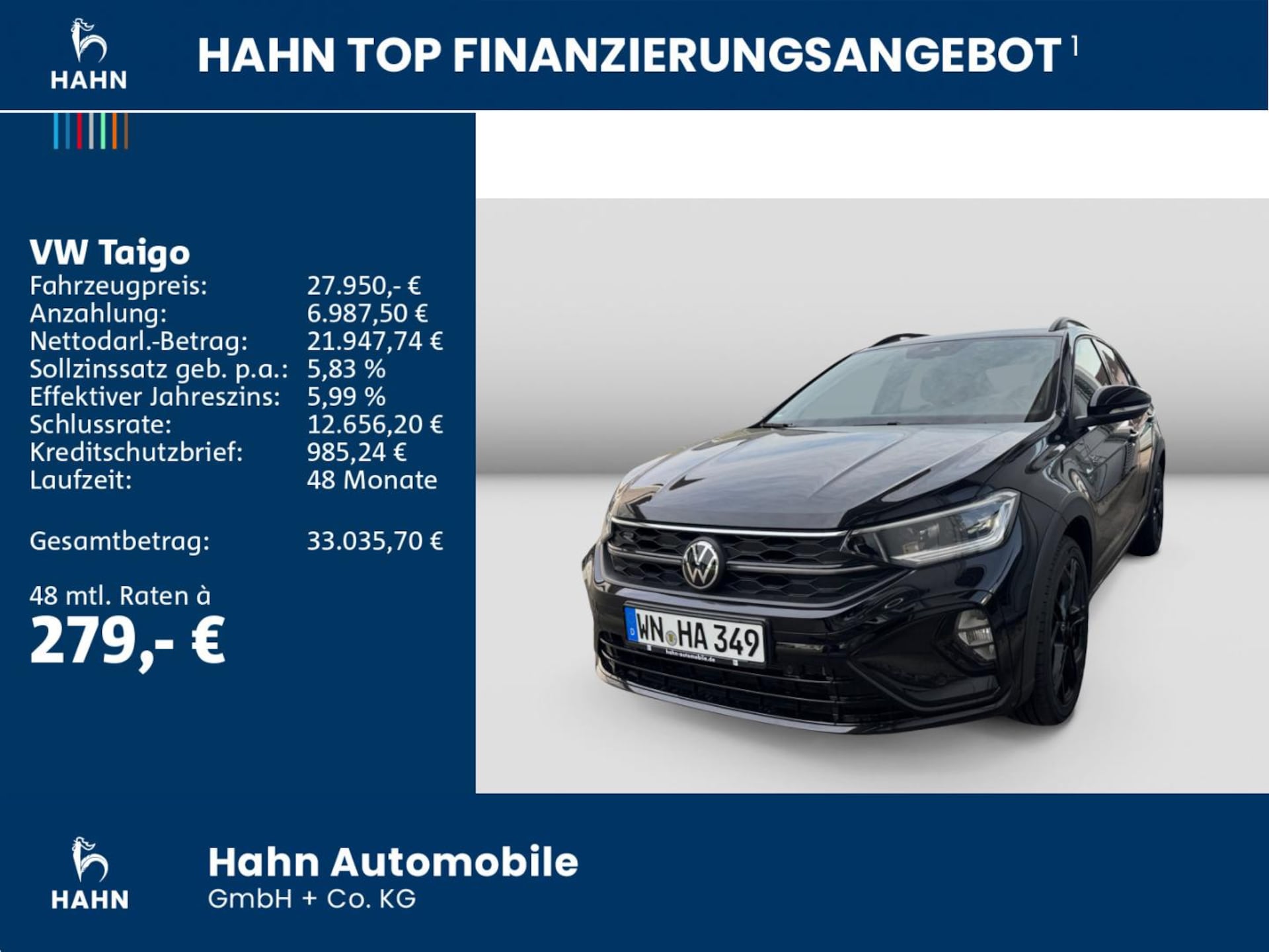Volkswagen Taigo R-Line
