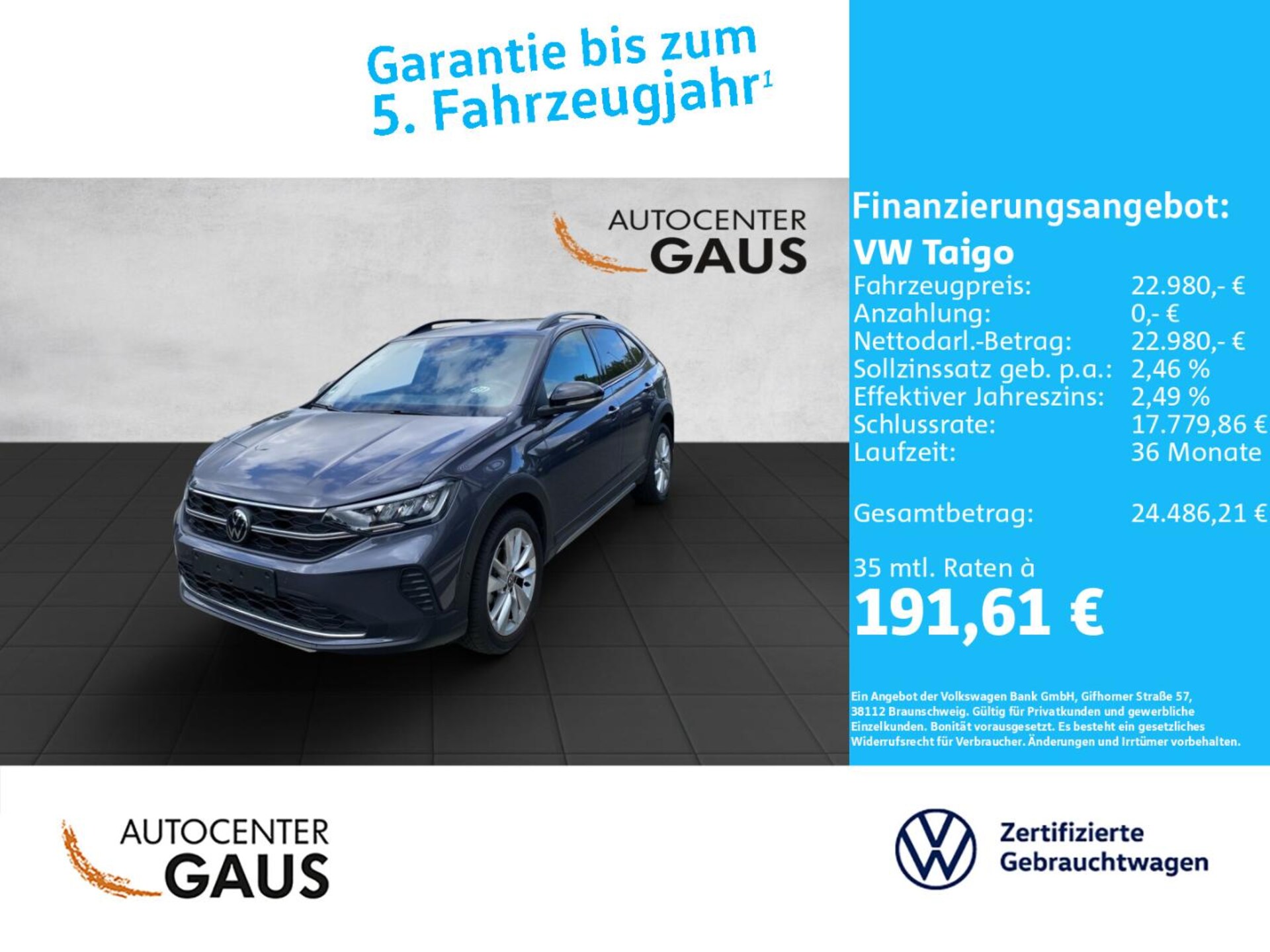 Volkswagen Taigo ENERGY