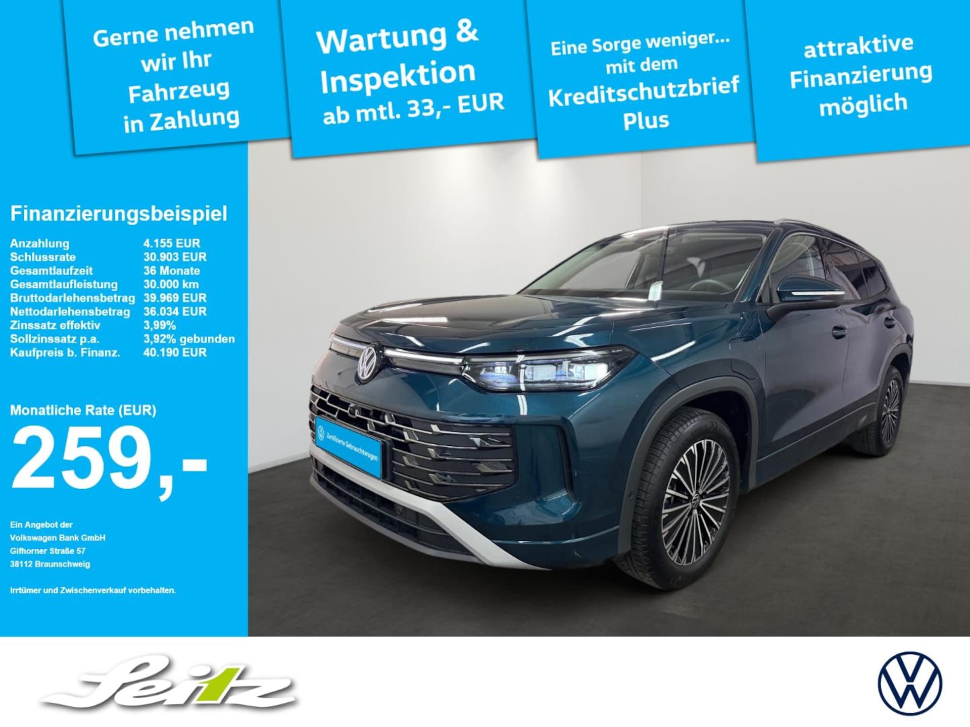 Volkswagen Tayron Elegance