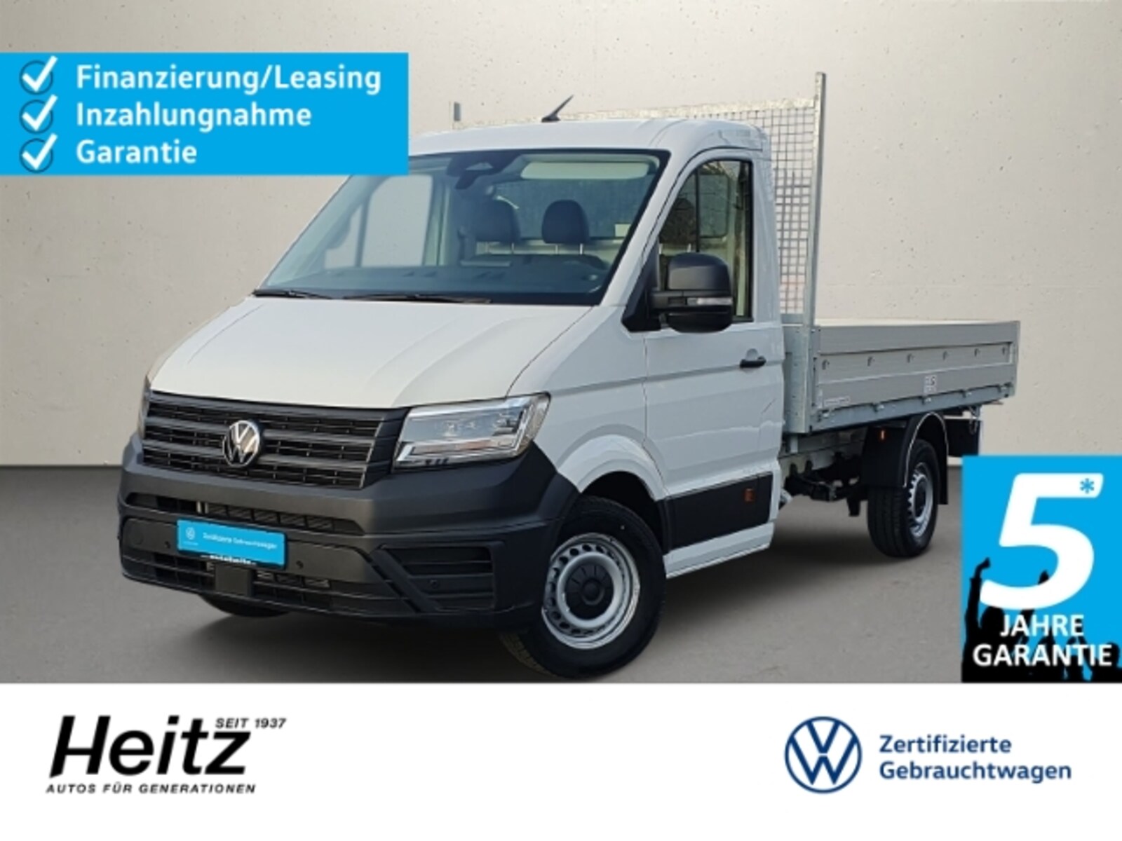 Volkswagen Crafter Einzelkabine mittlerer Radstand